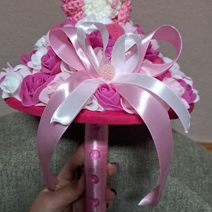 Kislány ballagási csokor - otthon & életmód - virágdekoráció - virágok - virágcsokor - Meska.hu