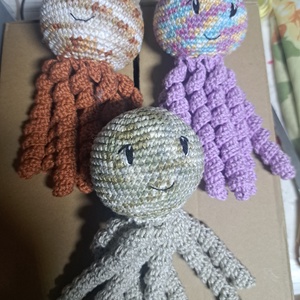 Horgolt polip, Baba - mama, Baba játékok, Szundikendő, alvóka, Horgolás, MESKA