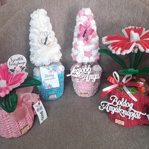 Anyák napi asztaldíszek, , , MESKA