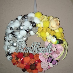 Négy évszak kopogtató - Meska.hu