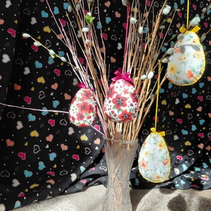 Húsvéti tojás masnival alasztóval - otthon & életmód - dekoráció - dísztárgy - Meska.hu