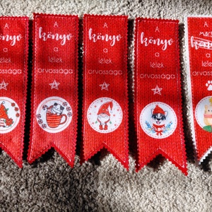 Többféle filc könyvjelző - könyv & zene - könyvjelző - Meska.hu