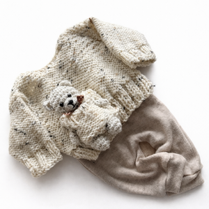 Kézzel kötött újszülött  szett 5 részes - baba - mama - babafotózás - babafotózási kellékek - Meska.hu