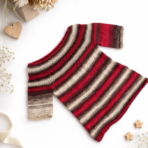 Kötött s- m méretű egyedi felső, blúz ., Ruha & Divat, Női ruha, Póló, felső, Horgolás, Kötés, MESKA