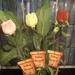 Nőnapi tulipán - otthon & életmód - virágdekoráció - virágok - szálas virág - Meska.hu