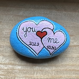 Szivecskés kavics - Meska.hu Szivecskés kavics - Meska.hu