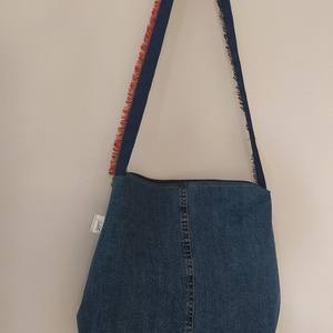 Egyedi pitypangos farmertáska  - táska & tok - bevásárlás & shopper táska - kenyeres zsák - Meska.hu