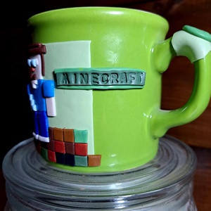 Minecraft bögre - otthon & lakás - konyhafelszerelés, tálalás - tálalás - bögre & csésze - Meska.hu