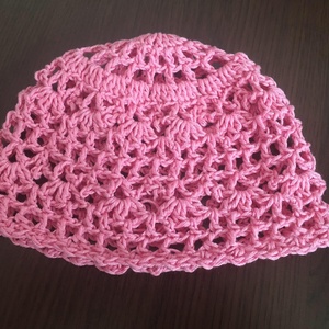 Horgolt bébi beanie sapka  - ruha & divat - babaruha & gyerekruha - babasapka - Meska.hu