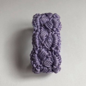 Horgolt karkötő ' Simple Lavender' - ékszer - karkötő - széles karkötő - Meska.hu Horgolt karkötő ' Simple Lavender' - ékszer - karkötő - széles karkötő - Meska.hu