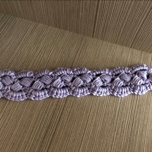 Horgolt karkötő ' Simple Lavender' - ékszer - karkötő - széles karkötő - Meska.hu Horgolt karkötő ' Simple Lavender' - ékszer - karkötő - széles karkötő - Meska.hu