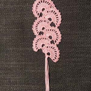 Horgolt könyvjelző 'Rose', Könyv & Zene, Könyvjelző, Horgolás, MESKA