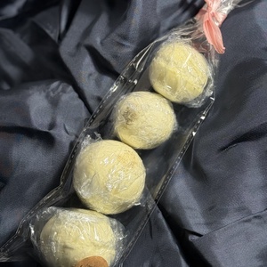 Citromfüves fürdőbomba szett - szépségápolás - szappan & fürdés - fürdősó, fürdőgolyó, habfürdő - Meska.hu