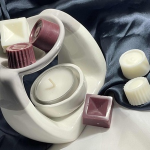 Szója illatviasz fehércsoki-szederdzsem 6db - otthon & életmód - gyertya, illat, aroma - illatviasz - Meska.hu