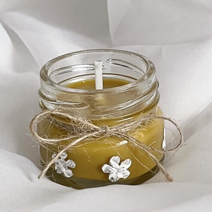 Fűszeres mézeskalács szoja illatgyertya mini méret - karácsony - karácsonyi lakásdekoráció - karácsonyi illatgyertya, mécses - Meska.hu