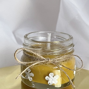 Fűszeres mézeskalács szoja illatgyertya mini méret, Karácsony, Karácsonyi lakásdekoráció, Karácsonyi illatgyertya, mécses, Gyertya-, mécseskészítés, MESKA