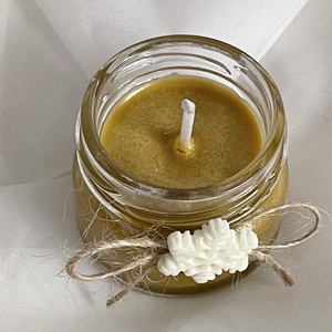 Szója illatgyertya fűszeres mézeskalacs mini - karácsony - karácsonyi lakásdekoráció - karácsonyi illatgyertya, mécses - Meska.hu