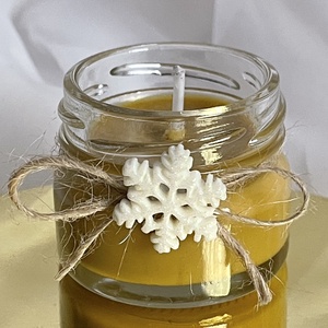 Szója illatgyertya fűszeres mézeskalacs mini - karácsony - karácsonyi lakásdekoráció - karácsonyi illatgyertya, mécses - Meska.hu