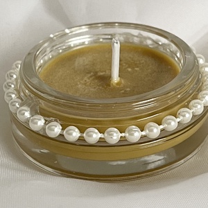 Karácsonyi illatgyertya mézeskalács mini  - karácsony - karácsonyi lakásdekoráció - karácsonyi illatgyertya, mécses - Meska.hu