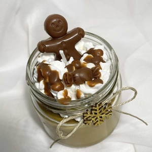 Illatgyertya Christmas Time - karácsony - karácsonyi lakásdekoráció - karácsonyi illatgyertya, mécses - Meska.hu