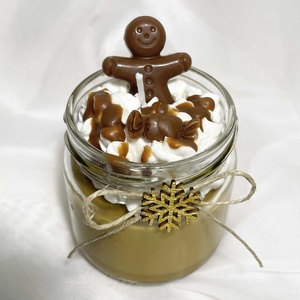 Illatgyertya Christmas Time - karácsony - karácsonyi lakásdekoráció - karácsonyi illatgyertya, mécses - Meska.hu