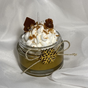 Karácsonyi szójaviasz illatgyertya - Meska.hu