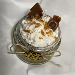 Karácsonyi szójaviasz illatgyertya - karácsony - karácsonyi lakásdekoráció - karácsonyi illatgyertya, mécses - Meska.hu