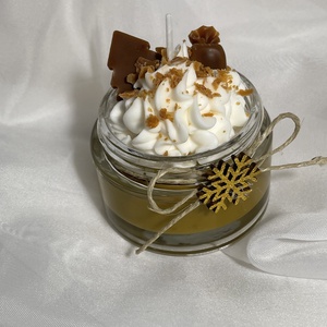 Karácsonyi szójaviasz illatgyertya - karácsony - karácsonyi lakásdekoráció - karácsonyi illatgyertya, mécses - Meska.hu