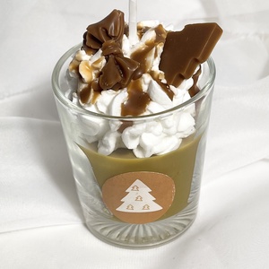 Szójaviasz illatgyertya Christmas1 - Meska.hu