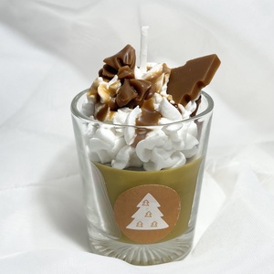 Szójaviasz illatgyertya Christmas1 - karácsony - karácsonyi lakásdekoráció - karácsonyi illatgyertya, mécses - Meska.hu