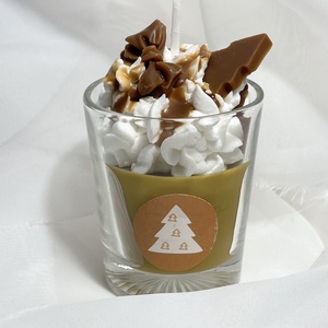 Szójaviasz illatgyertya Christmas1 - karácsony - karácsonyi lakásdekoráció - karácsonyi illatgyertya, mécses - Meska.hu