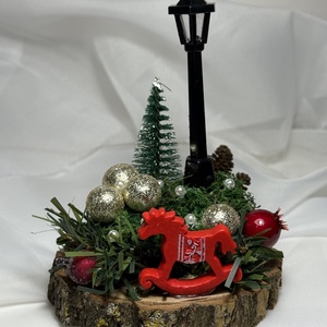 Karácsonyi dísz  - karácsony - karácsonyi lakásdekoráció - karácsonyi lakásdíszek - Meska.hu