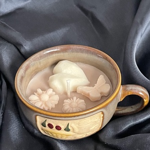 Szójaviasz illatgyertya Adventi kávé - Meska.hu