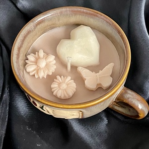 Szójaviasz illatgyertya Adventi kávé - karácsony - karácsonyi lakásdekoráció - karácsonyi illatgyertya, mécses - Meska.hu