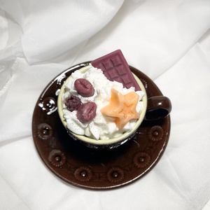 Szójaviasz illatgyertya karácsonyi málnás kávé - karácsony - karácsonyi lakásdekoráció - karácsonyi illatgyertya, mécses - Meska.hu