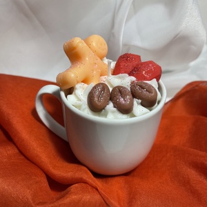 Szójaviasz illatgyertya Christmas Time, Karácsony, Karácsonyi lakásdekoráció, Karácsonyi illatgyertya, mécses, Gyertya-, mécseskészítés, MESKA