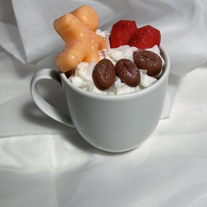 Szójaviasz illatgyertya Christmas Time - karácsony - karácsonyi lakásdekoráció - karácsonyi illatgyertya, mécses - Meska.hu