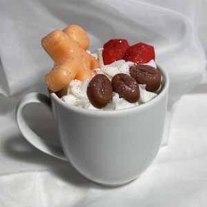 Szójaviasz illatgyertya Christmas Time - karácsony - karácsonyi lakásdekoráció - karácsonyi illatgyertya, mécses - Meska.hu