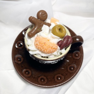 Szójaviasz illatgyertya karácsonyváró kávé illattal - karácsony - karácsonyi lakásdekoráció - karácsonyi illatgyertya, mécses - Meska.hu