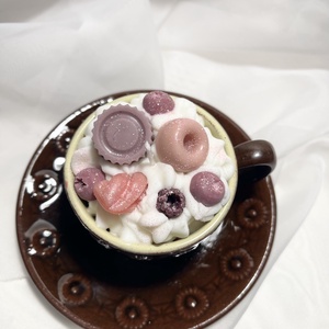 Szója illatgyertya karácsonyváró kávé - karácsony - karácsonyi lakásdekoráció - karácsonyi illatgyertya, mécses - Meska.hu