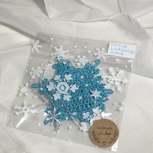 Türkiz karácsonyi függő dísz - karácsony - karácsonyi lakásdekoráció - karácsonyfadíszek - Meska.hu