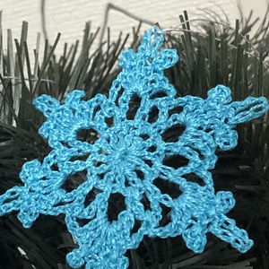 Türkiz karácsonyi függő dísz - karácsony - karácsonyi lakásdekoráció - karácsonyfadíszek - Meska.hu