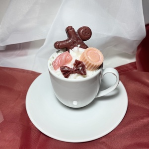 Karácsonyi szójaviasz illatgyertya - karácsony - karácsonyi lakásdekoráció - karácsonyi illatgyertya, mécses - Meska.hu