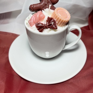 Karácsonyi szójaviasz illatgyertya - Meska.hu