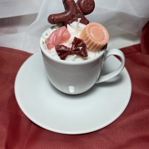 Karácsonyi szójaviasz illatgyertya - karácsony - karácsonyi lakásdekoráció - karácsonyi illatgyertya, mécses - Meska.hu