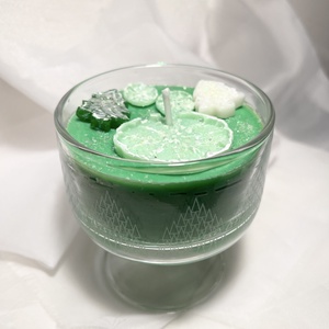 Illatgyertya lime-kókusz koktél - Meska.hu