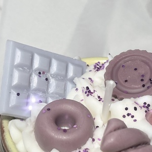 Szója illatviasz gyertya levendulás kávé - otthon & életmód - gyertya, illat, aroma - gyertya - Meska.hu