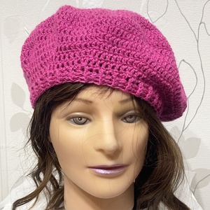 Fuxia barett  - Meska.hu