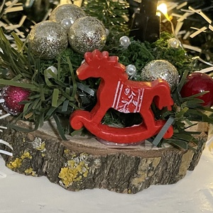 Karácsonyi dísz  - karácsony - karácsonyi lakásdekoráció - karácsonyi lakásdíszek - Meska.hu