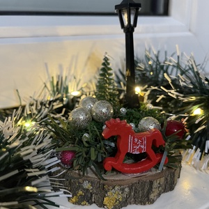 Karácsonyi dísz , Karácsony, Karácsonyi lakásdekoráció, Karácsonyi lakásdíszek, Virágkötés, MESKA